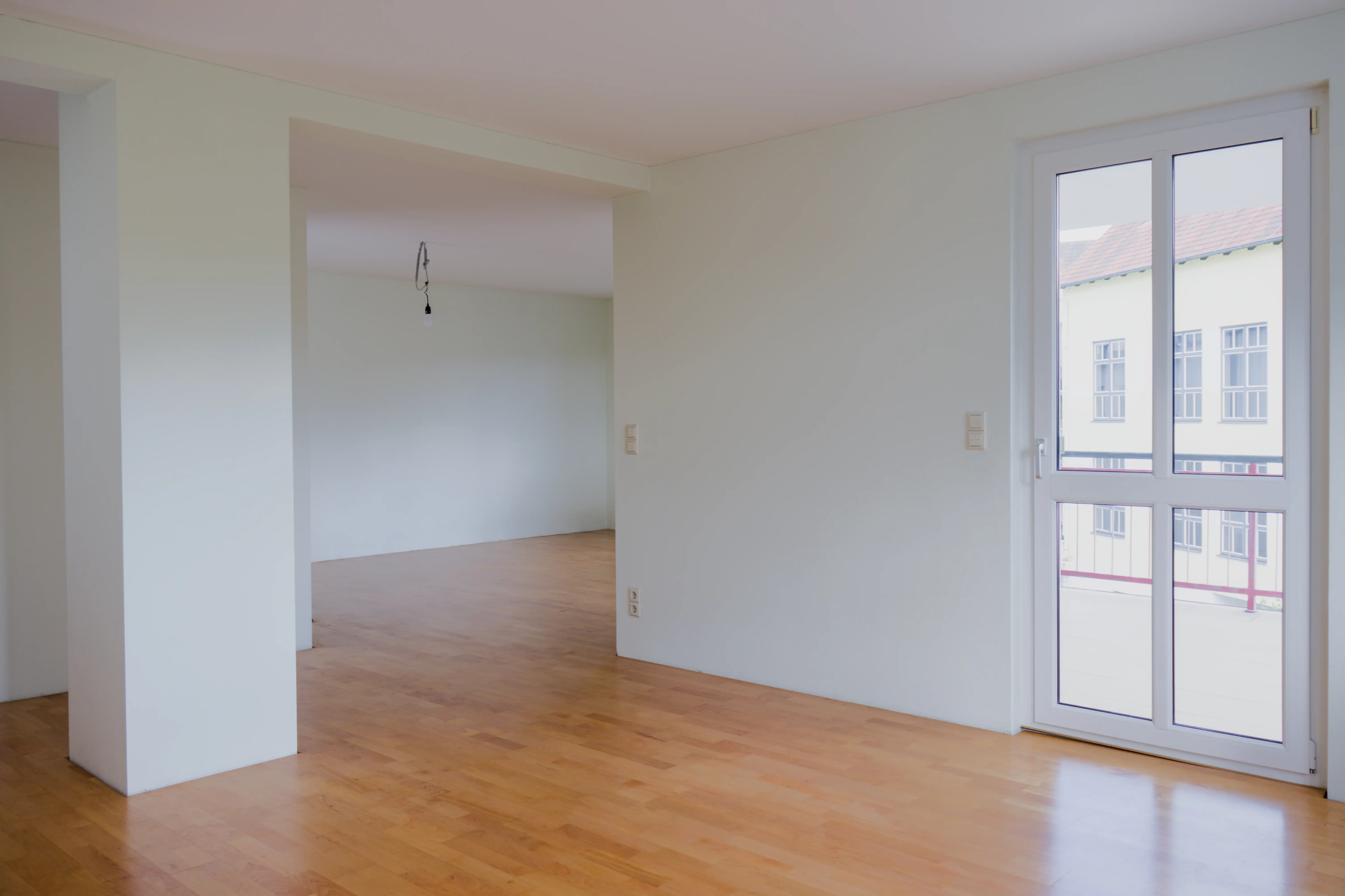 Another view before staging